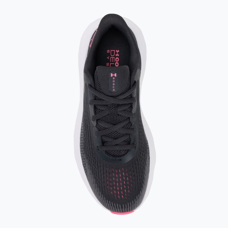 Buty do biegania damskie Under Armour Charged Rogue 5 anthracite/anthracite/aero pink 5