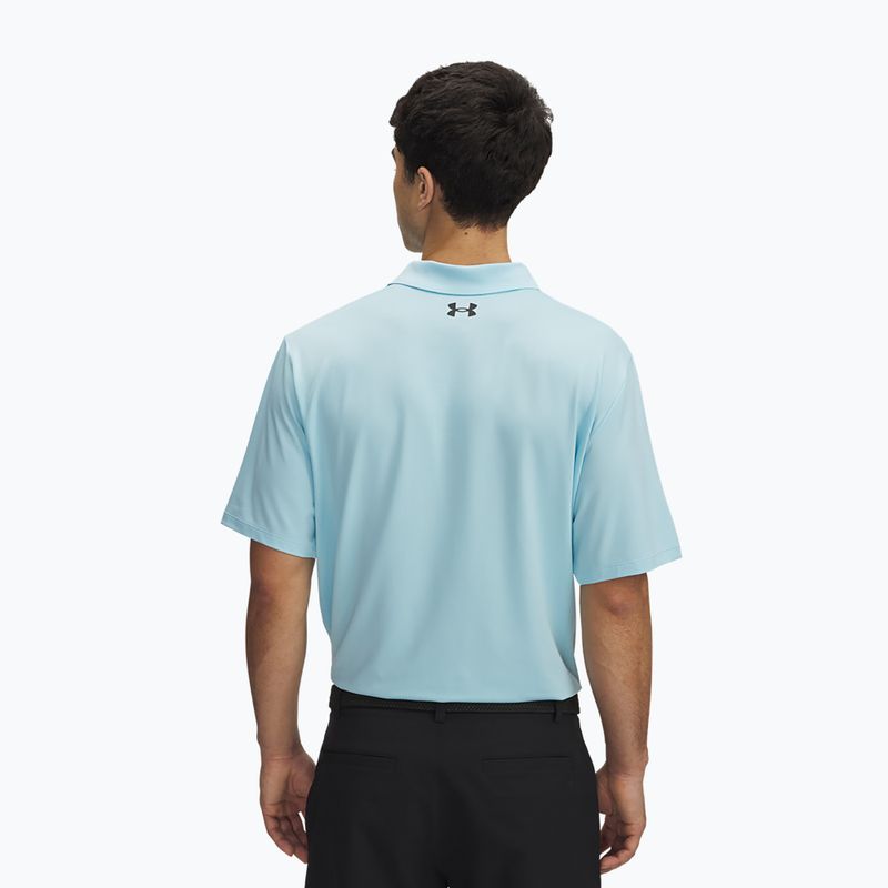 Koszulka polo męska Under Armour Matchplay Polo stream/black 2