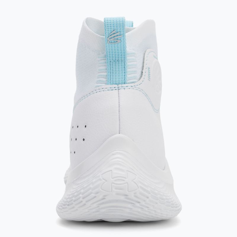 Buty do koszykówki Under Armour CURRY 4 FLOTRO white/stream/metallic silver 6