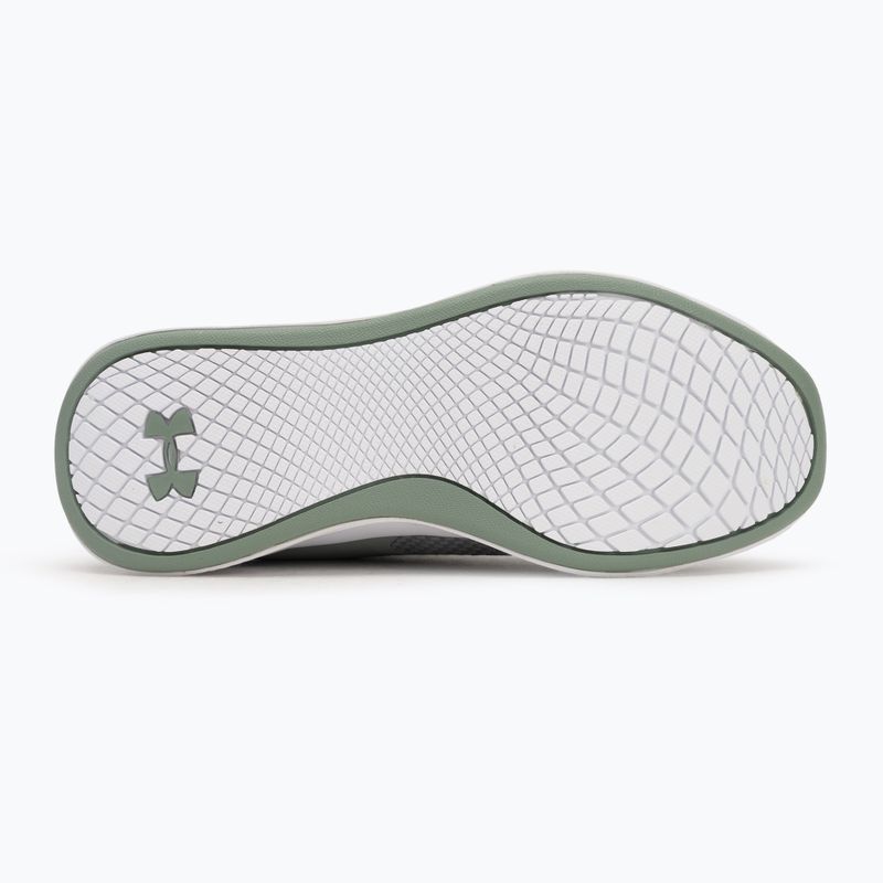 Buty treningowe damskie Under Armour Charged Aurora 2+ silica green/white/metallic silica 4