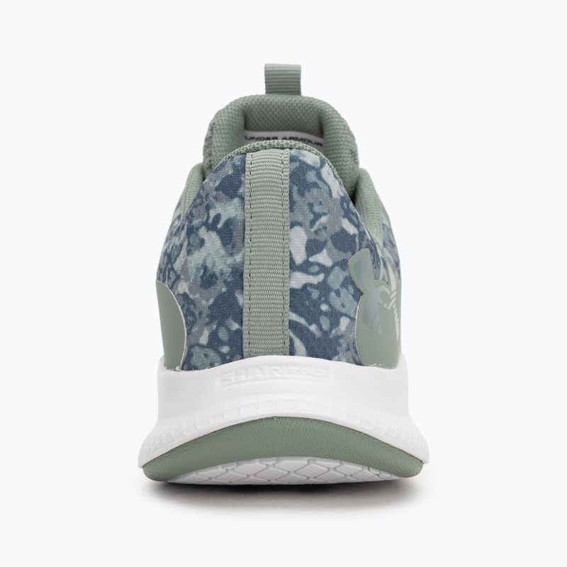 Buty treningowe damskie Under Armour Charged Aurora 2+ silica green/white/metallic silica 6