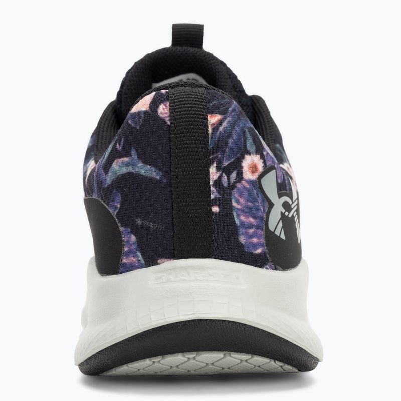 Buty treningowe damskie Under Armour Charged Aurora 2+ black/hydro green/metallic warm silver 6