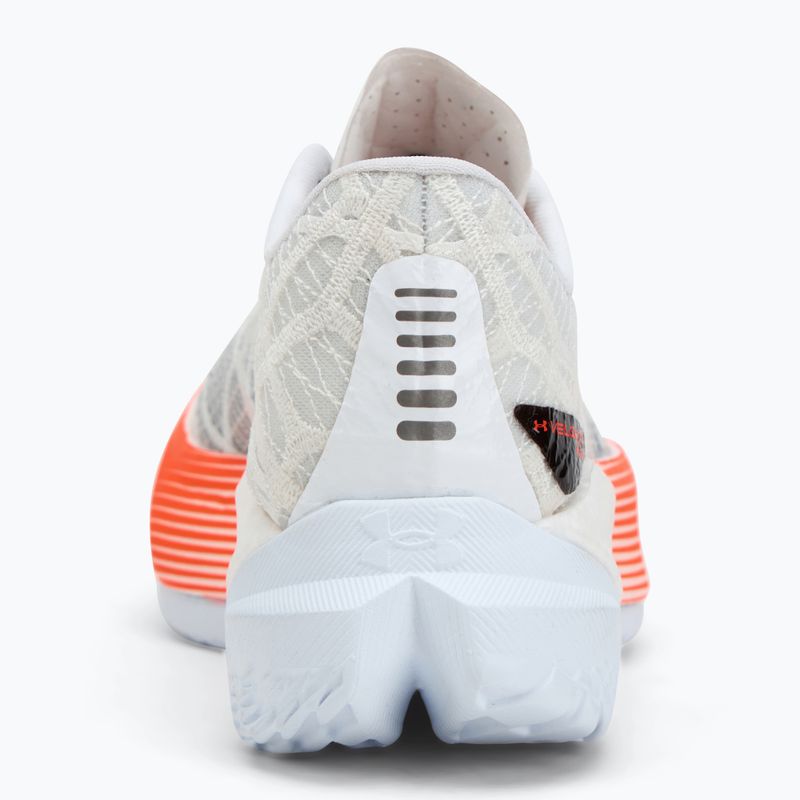 Buty do biegania męskie Under Armour Velocity Elite 2 white/ares red/black 6