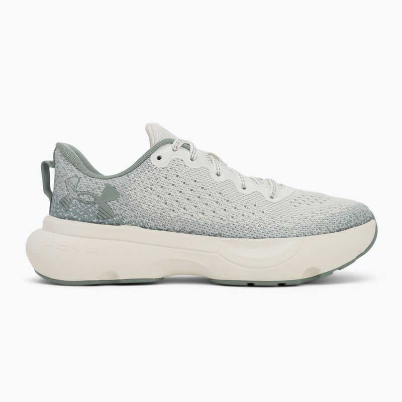 Buty do biegania damskie Under Armour Infinite white quartz/silica green/metallic silica 2