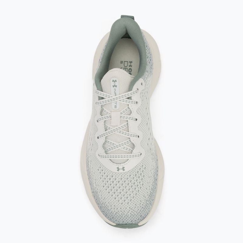 Buty do biegania damskie Under Armour Infinite white quartz/silica green/metallic silica 5