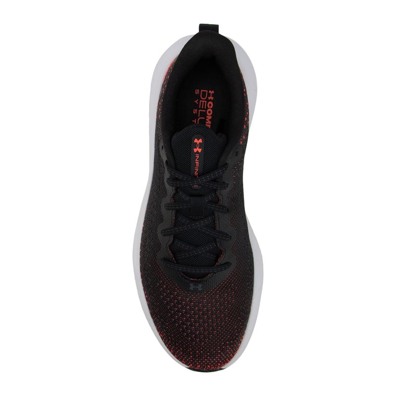 Buty do biegania męskie Under Armour Infinite black/ares red/black 5