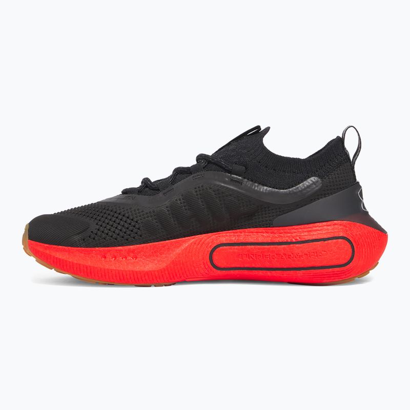 Buty męskie Under Armour Phantom 4 black/lava red/metallic silver 9