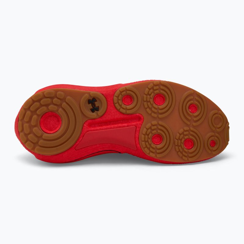 Buty męskie Under Armour Phantom 4 black/lava red/metallic silver 4