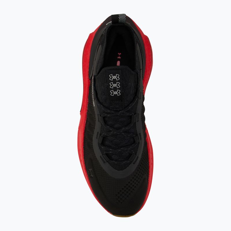 Buty męskie Under Armour Phantom 4 black/lava red/metallic silver 5