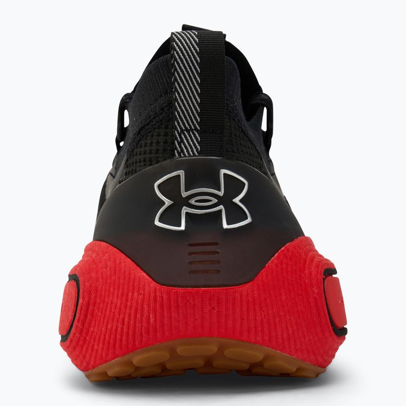 Buty męskie Under Armour Phantom 4 black/lava red/metallic silver 6