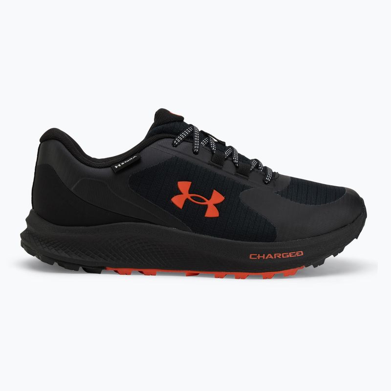 Buty do biegania męskie Under Armour Charged Bandit Trail 3 black/black/fire 2