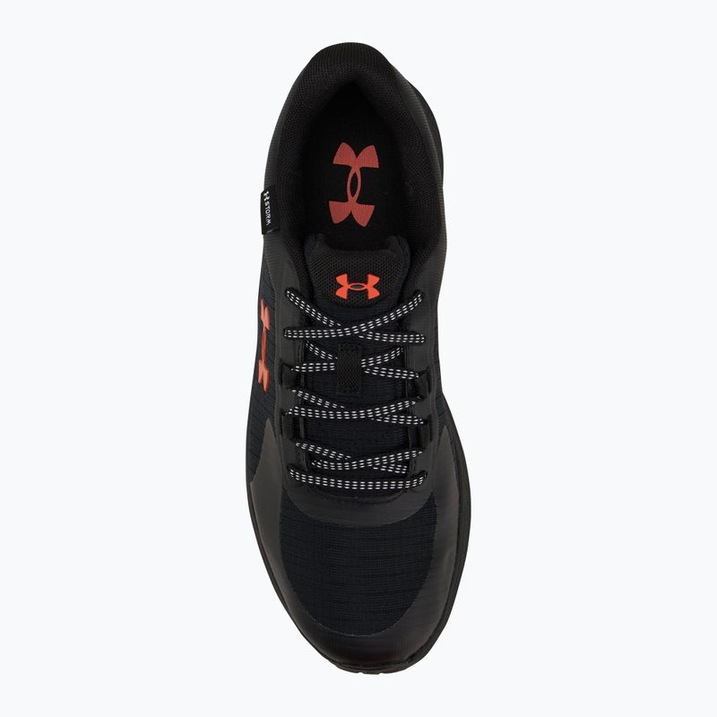 Buty do biegania męskie Under Armour Charged Bandit Trail 3 black/black/fire 5