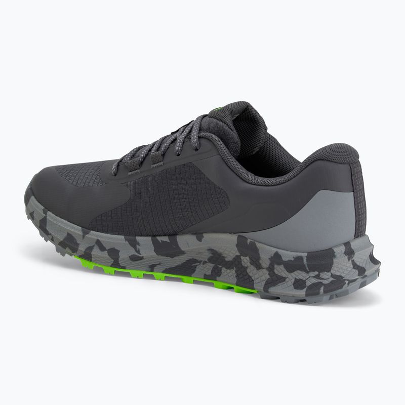 Buty do biegania męskie Under Armour Charged Bandit Trail 3 castlerock/steel/hyper green 3