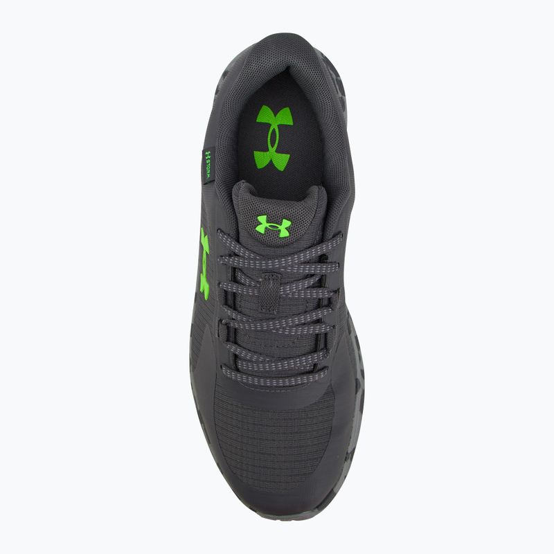 Buty do biegania męskie Under Armour Charged Bandit Trail 3 castlerock/steel/hyper green 5
