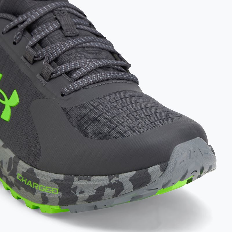 Buty do biegania męskie Under Armour Charged Bandit Trail 3 castlerock/steel/hyper green 7