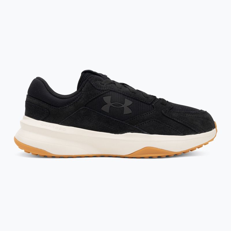 Buty treningowe meskie Under Armour Edge Suede black/stone/black 2