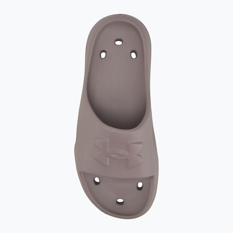 Klapki męskie Under Armour Locker V Slide gray dawn/gray dawn/gray dawn 5