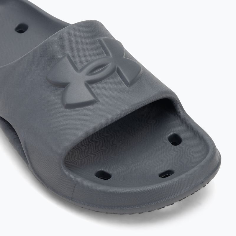 Klapki męskie Under Armour Locker V Slide castlerock/castlerock/ anthracite 7
