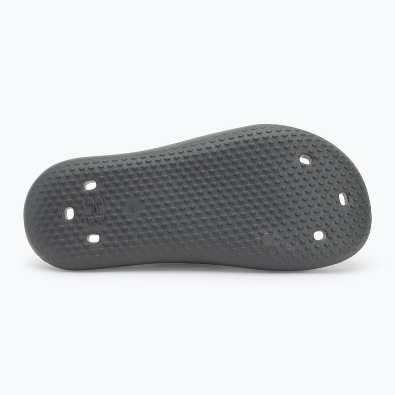 Klapki damskie Under Armour Locker V Slide castlerock/castlerock/ castlerock 4