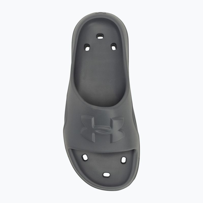 Klapki damskie Under Armour Locker V Slide castlerock/castlerock/ castlerock 5