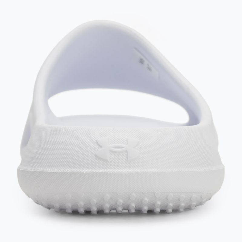 Klapki damskie Under Armour Locker V Slide white/white/white 6