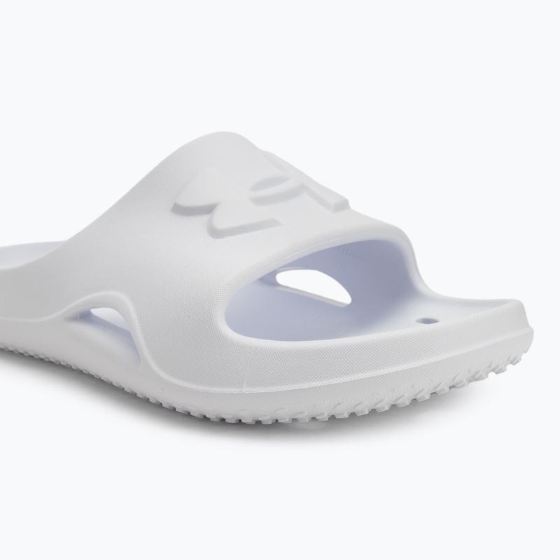 Klapki damskie Under Armour Locker V Slide white/white/white 7