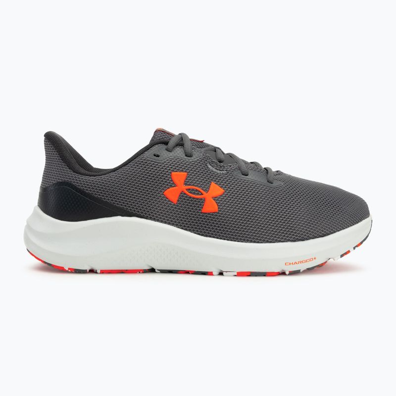 Buty do biegania męskie Under Armour Charged Pursuit 4 castlerock/anthracite/blaze orange 2