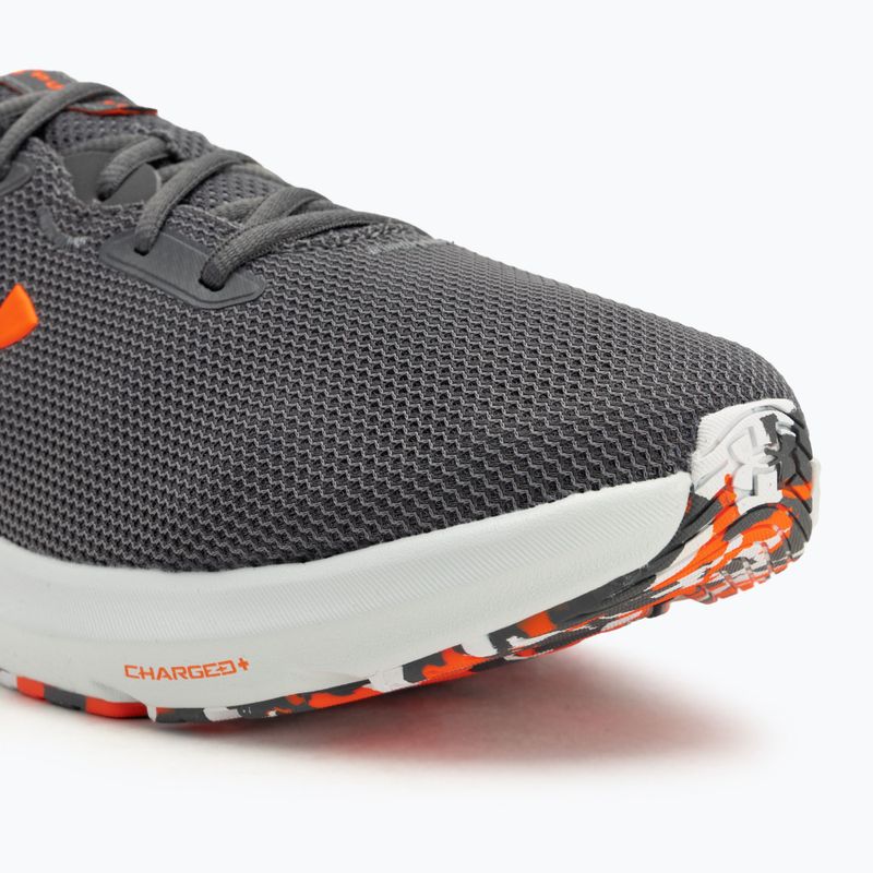 Buty do biegania męskie Under Armour Charged Pursuit 4 castlerock/anthracite/blaze orange 7