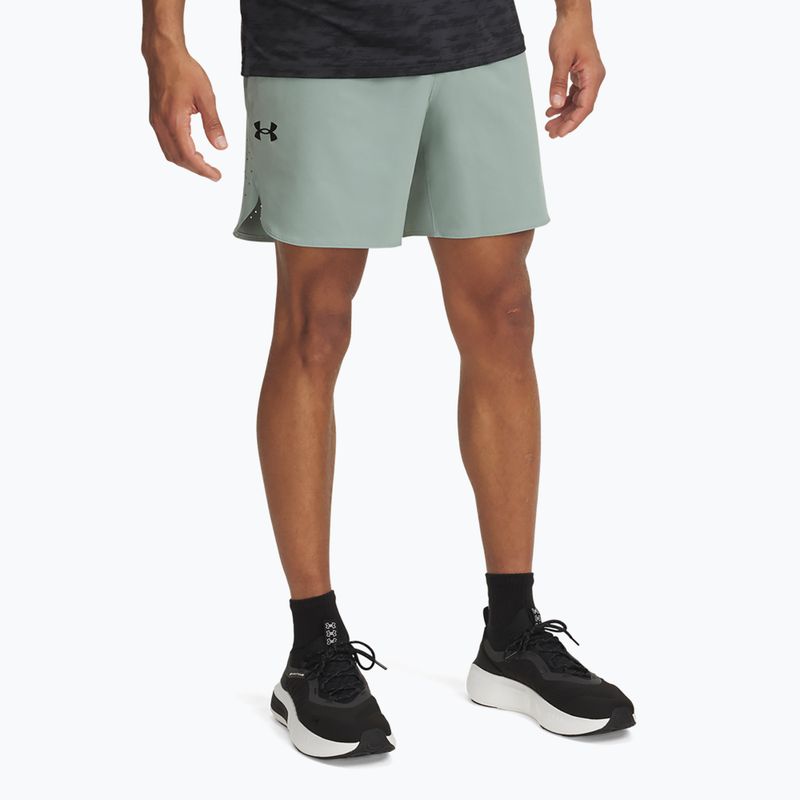 Spodenki męskie Under Armour Vanish Elite silica green/black