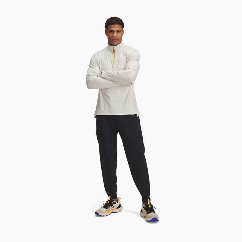Spodnie do biegania męskie Under Armour Trail Run black/reflective 2