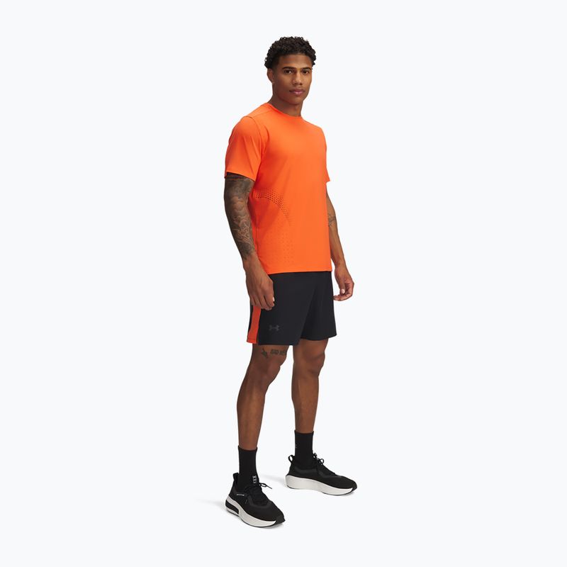 Spodenki do biegania męskie Under Armour Launch Pro 7" black/fire/reflective 2