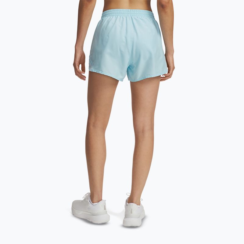Spodenki do biegania damskie Under Armour Fly By 3" stream/reflective 3