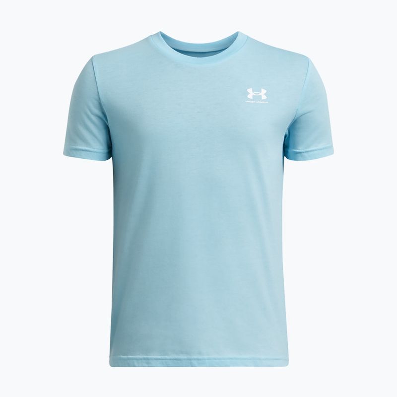 Koszulka dziecięca Under Armour Sportstyle Left Chest blue