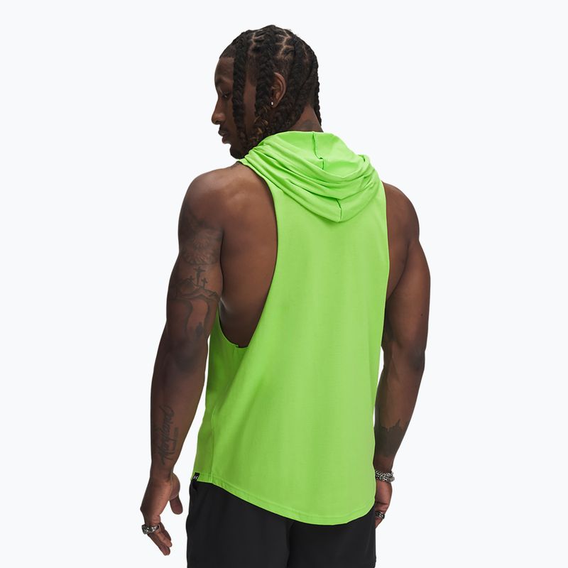 Bluza męska Under Armour Project Rock Wire SL  cyber green/black 2