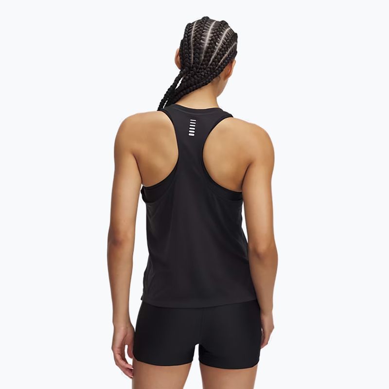 Koszulka do biegania damska Under Armour Launch Camo Singlet black/reflective 2