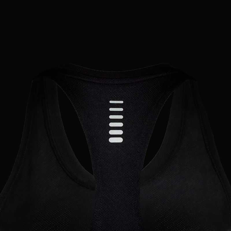 Koszulka do biegania damska Under Armour Launch Camo Singlet black/reflective 8