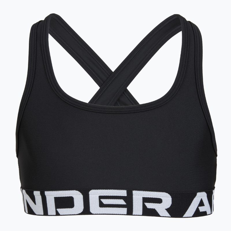 Biustonosz treningowy dziecięcy Under Armour Crossback black