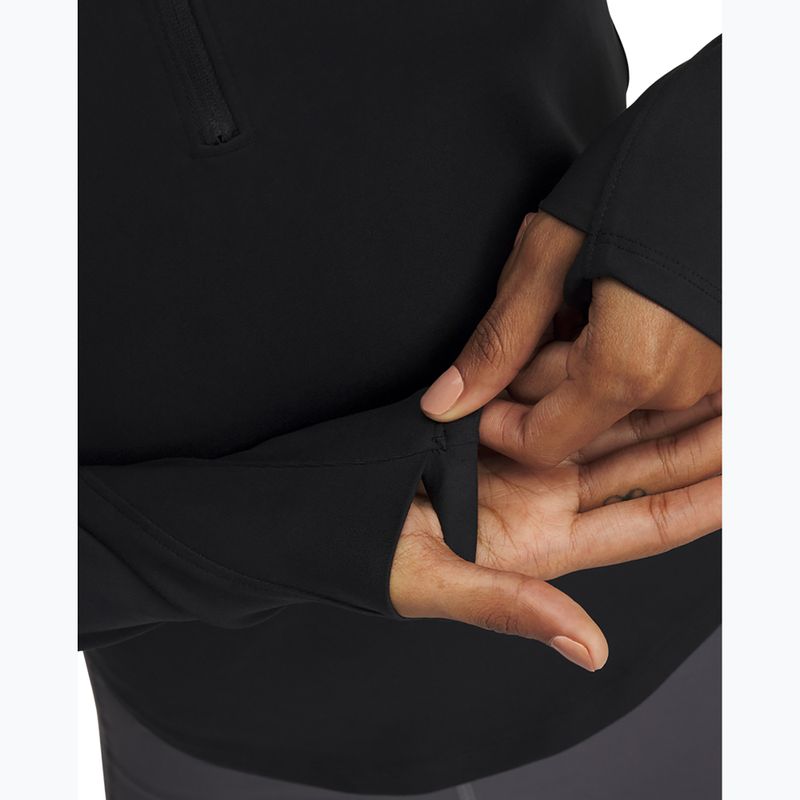 Longsleeve damski Under Armour Motion 1/2 Zip black/white 3