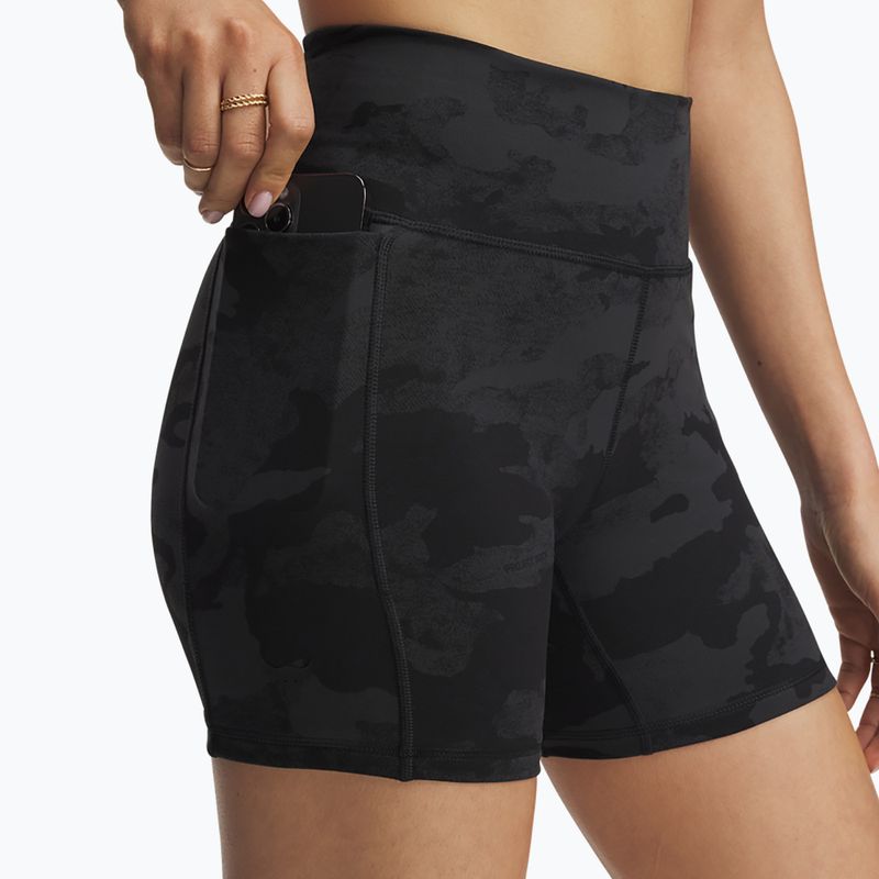 Spodenki treningowe damskie Under Armour Project Rock Middy black/black 4