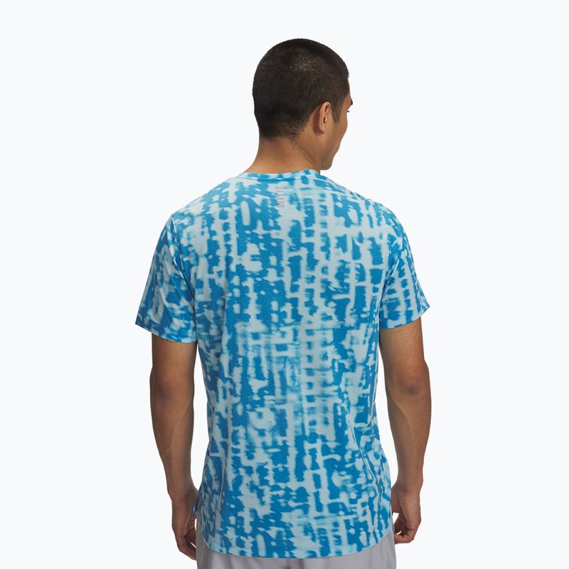 Koszulka do biegania męska Under Armour Launch Printed stream/reflective 2
