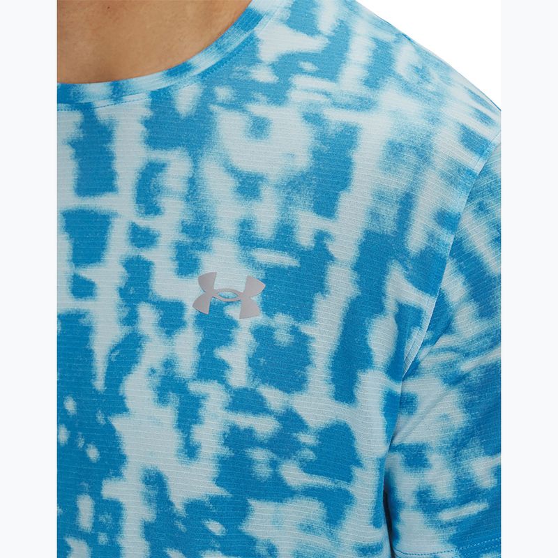 Koszulka do biegania męska Under Armour Launch Printed stream/reflective 3