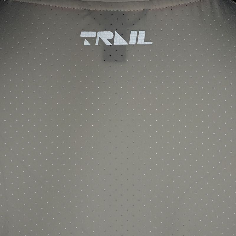 Koszulka do biegania męska Under Armour Trail Run Zip stone/noble gold/reflective 5