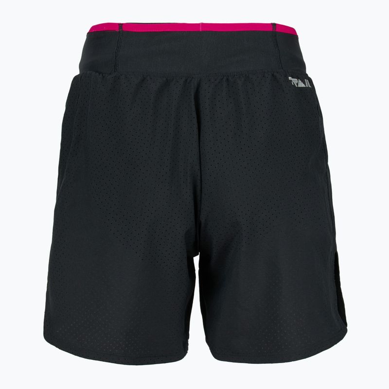 Spodenki do biegania męskie Under Armour Trail Run Launch black/reflective 5