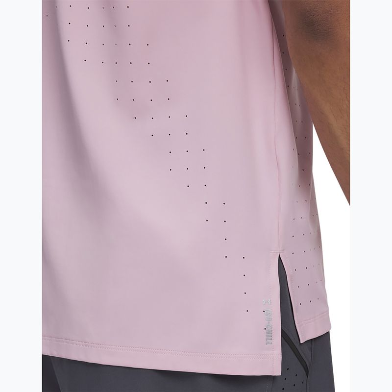 Koszulka do biegania męska Under Armour Launch Elite prime pink/reflective 3