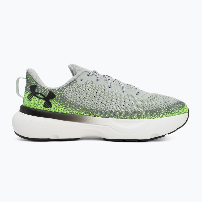 Buty do biegania męskie Under Armour Infinite mod gray/hyper green/black 2