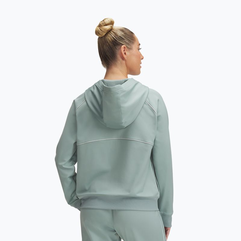 Dres damski Under Armour Rival Tricot silica green/hydro green/hydro green 3