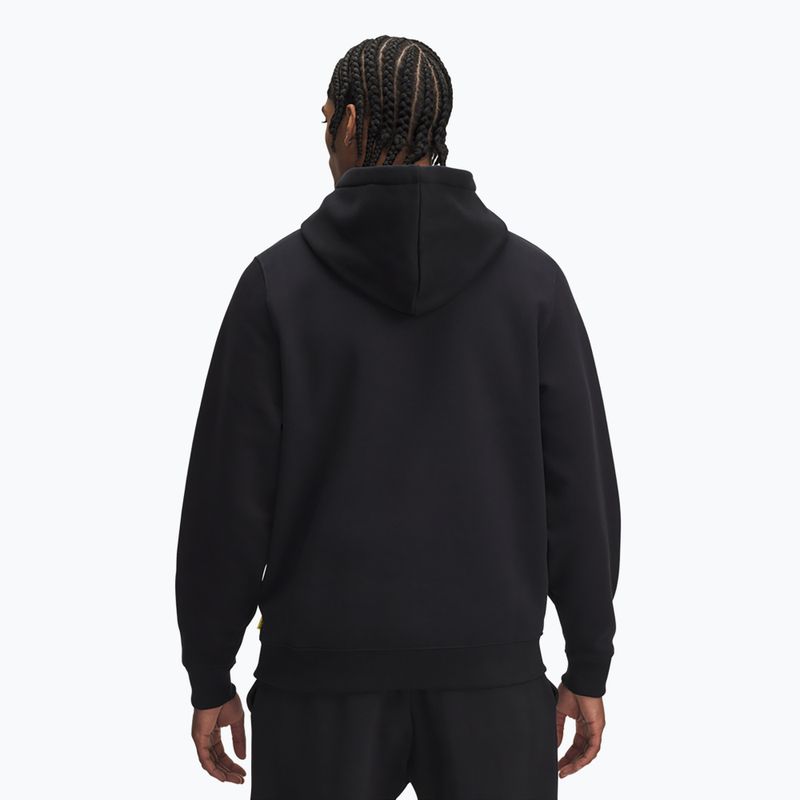 Bluza męska Under Armour Curry Splash Hoodie black/white clay 2