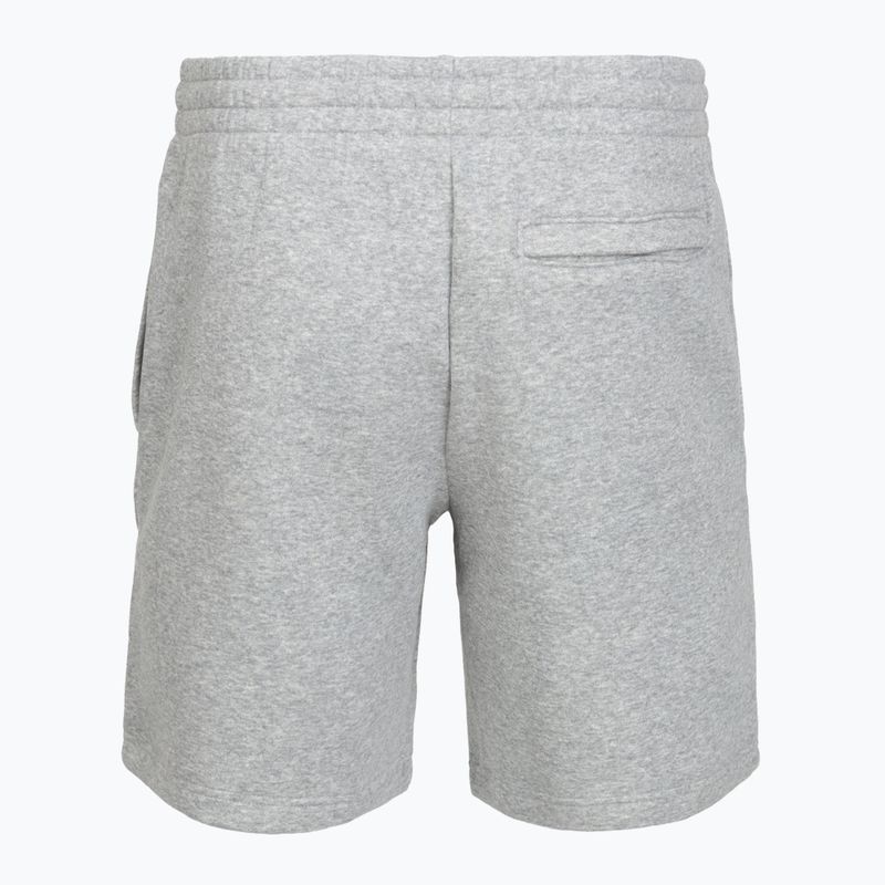 Spodenki męskie Under Armour Icon Fleece mod gray light heather/white 4
