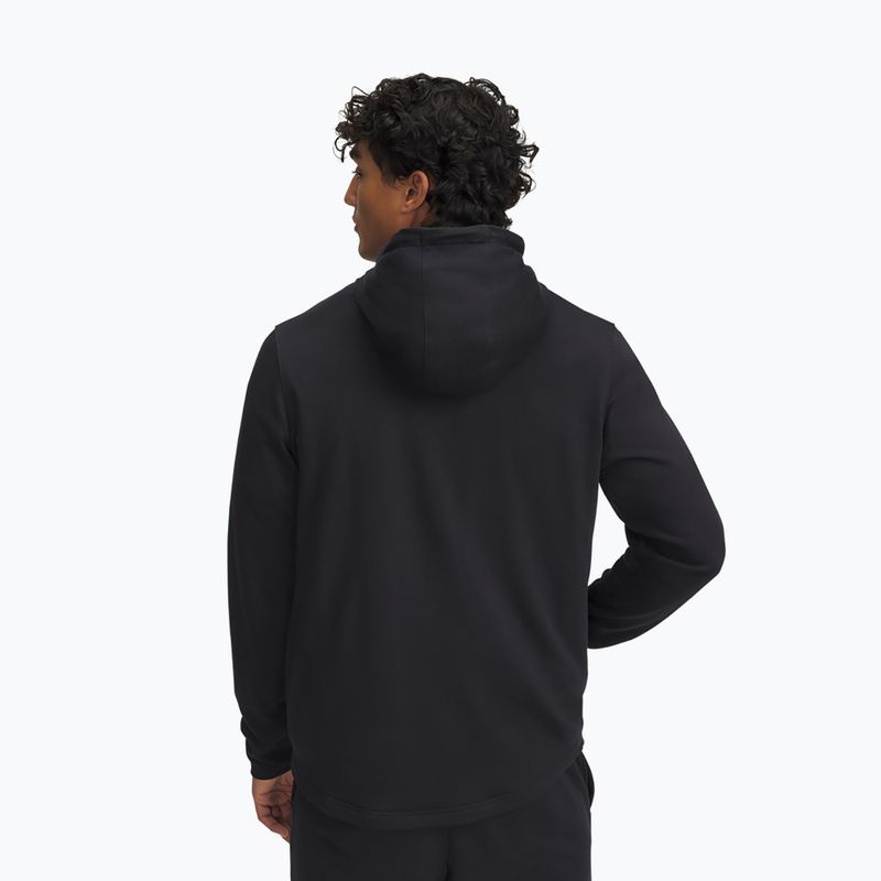 Bluza męska Under Armour Rival Terry Logo black/castlerock/white 2