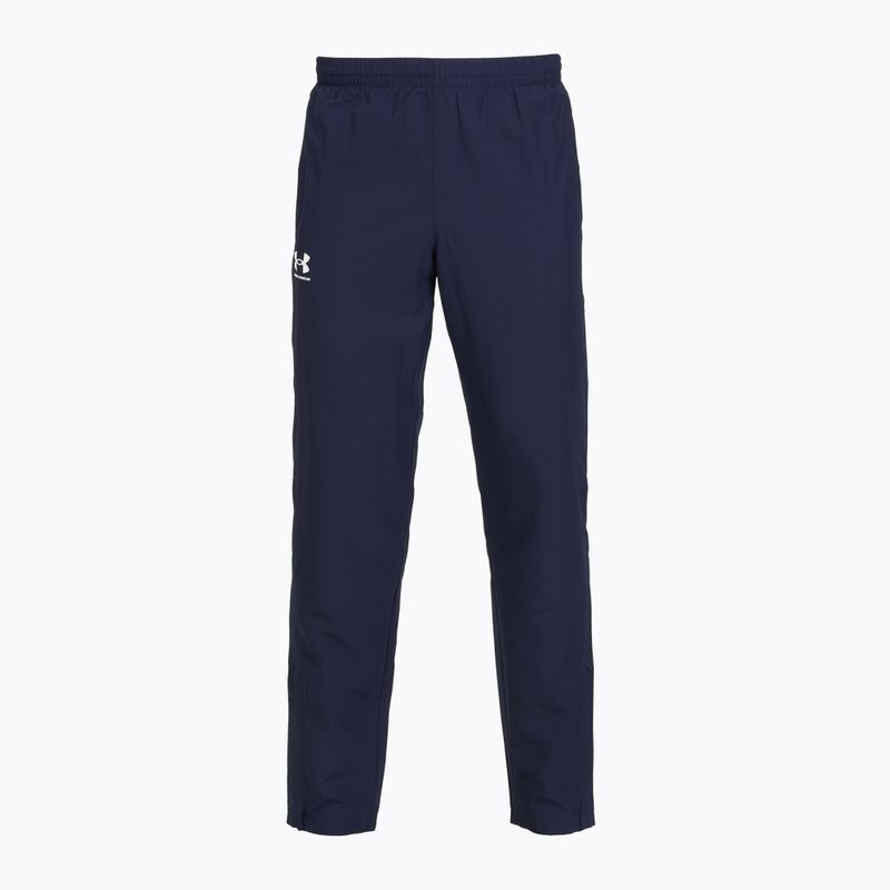 Spodnie męskie Under Armour Rival Woven Windbreaker Pant midnight navy/midnight navy/white 4